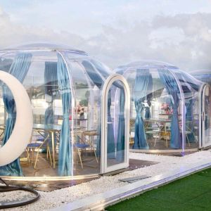 Flame Retardant Glamping Bubble Tent Individual Bubble Tent For Leisure
