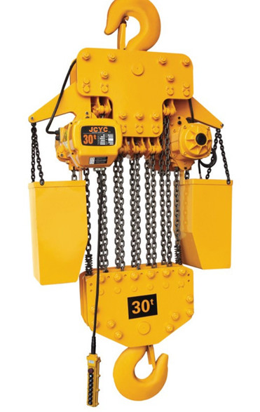 Quality 30 T Electric Chain Hoist Type Construction Lifting With Hook for sale