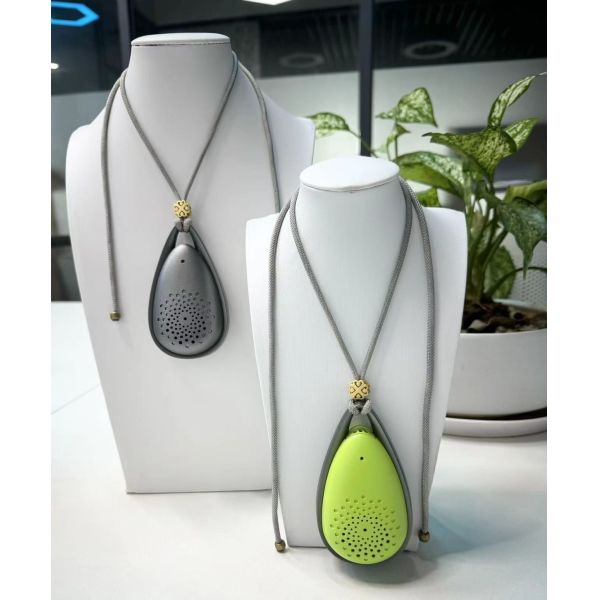 Buy cheap FCC Certified Wearable Air Purifier with 850 mAh Battery and <20dB Low Noise from wholesalers