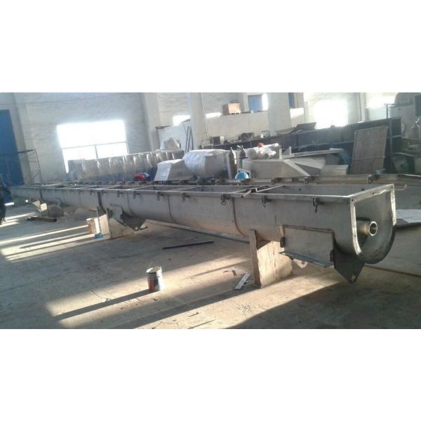 Spiral Carbon Stainless Steel Screw Conveyor System Specific Designed