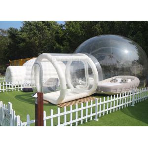 Buy cheap Event Inflatable Bubble Hotel Water Resistance With Entrance Tunnel from wholesalers