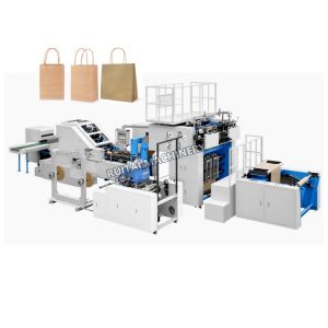 Buy cheap Fully Automatic Roll Fed Twisted Handle Paper Bag Machine from wholesalers