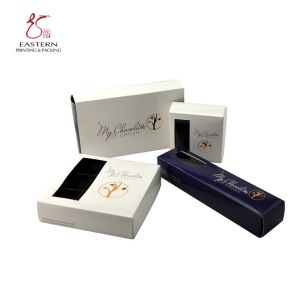 Buy cheap Custom Printed Foldable Paper Box , Chocolate Boxes With Inserts from wholesalers
