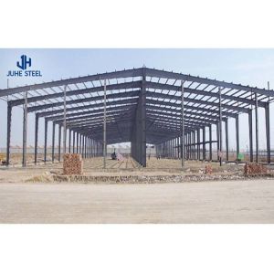 Buy cheap Steel Structure Workshop Warehouse Hangar House with Wide Span H Beam and I Beam Posts from wholesalers