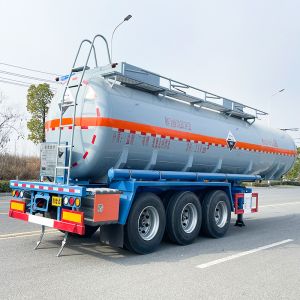 Buy cheap Carbon Steel Polyethylene Lined HCL Tanker 3 Axle Semi Trailer For Chemical Liquid Storage and Transportation from wholesalers