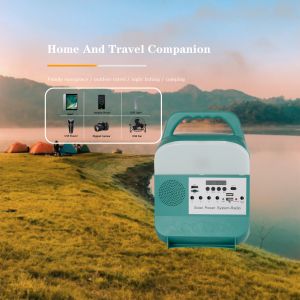 IP65 Household Lighting Solar Panel System 9W With LED Bulb