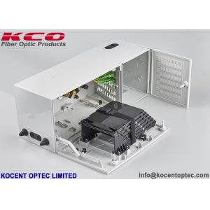 Buy cheap Multi Operate Fiber Optic Terminal Box FTTH Indoor 48fo SC Splitter Long Lifespan from wholesalers