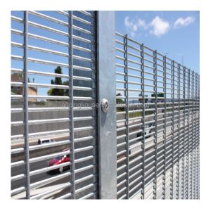 Buy cheap High Security Clear View Fencing Sustainable 358 Anti Climb Fence with Galvanized Wire from wholesalers