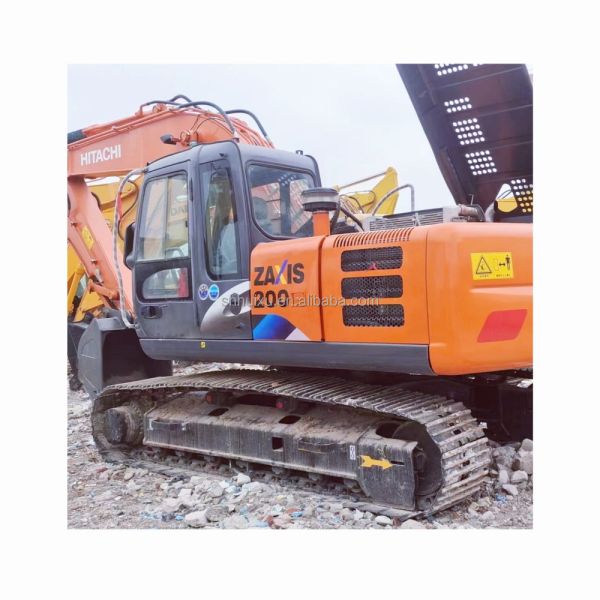 Used Hitachi ZX200 crawler excavator secondhand machinary construction good