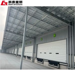 Anti Corrosive Steel Structure Storage Warehouse Galvanized Metal Building