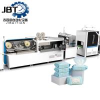 Buy cheap High Performance Degradable Wet Wipes Manufacturing Machine Customized Z-Fold product