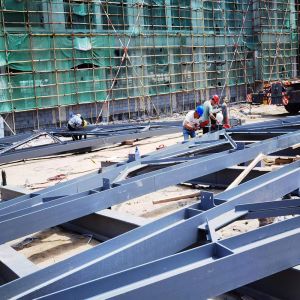 Buy cheap Multistory Prefabricated Metal Buildings Steel Frame Structure Building Construction from wholesalers