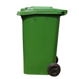 Buy cheap plastic dustbin waste bin plastic garbage bin 120l with wheels from wholesalers