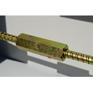 Machinery Steel Hexagonal nut for tie rod dia 15mm