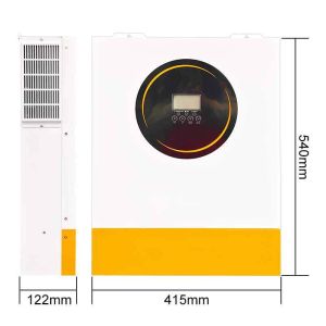 Buy cheap Premium 48V 11kW Single Phase Hybrid Solar Inverter Off Grid Solution With Pure Sine Wave And Advanced MPPT Technology from wholesalers