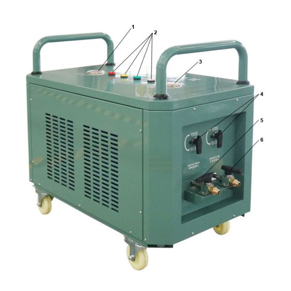 Air Conditioner Refrigerant Gas Recovery Ac Recharge Machine R134a Charging