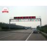Buy cheap P25 Full Color LED Variable Message Signs , Highway Message Boards Refresh Rate Over 500Hz from wholesalers