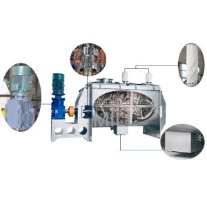 Dry Medicine Ribbon Blender Machine , Fully Automatic Powder Mixing Blender