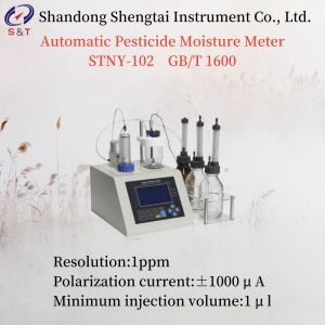 China GB/T 1600 Karl Fischer Method Automatic Pesticide Moisture Meter Power 220V 50HZ on sale