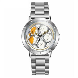 Buy cheap Rustless Stainless Steel Back Quartz Movement Watch 310mm Strap Length from wholesalers
