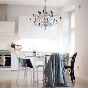 Buy cheap E14 Plated Chrome Branch Pendant Light Hardware Plating from wholesalers