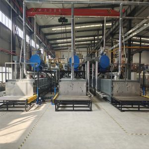 Custom High Temperature Continuous Gas Sintering Rotary Calcination Furnace