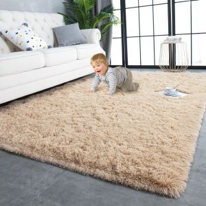 Buy cheap 2024 Fluffy Carpets for Kids Room Bedroom Nursery Cushioned and Logo Customized Logo from wholesalers