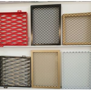 Buy cheap Customizable Exterior Wall Cladding With Modern Design Stretch Mesh Aluminum Veneer product