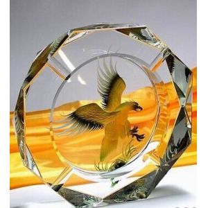Buy cheap Beautiful Transparent Eagle Crystal Ashtray product