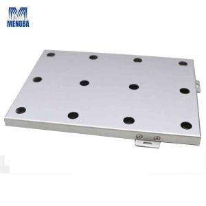 Buy cheap Customized Aluminium Curtain Wall Punched Plate Cladding Facade from wholesalers