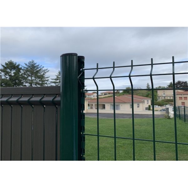 Buy cheap 3D Curved PVC Coated Steel Wire Mesh Protecting Fence Panels For High Security from wholesalers