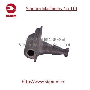 Buy cheap Black Treated Sand Casting Rail Shoulder product
