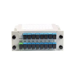 Buy cheap Rack Mount Fiber Optic Splitter ABS Box Cassette Type 1x16 PLC Fiber Splitter from wholesalers