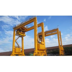Buy cheap Rubber Tyred Container Gantry Crane 50t Seaport For Lifting 20/40feets from wholesalers