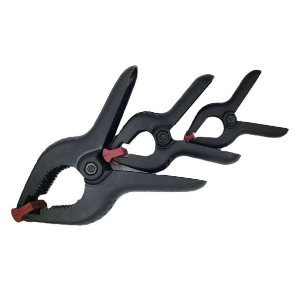 Quality A Type High Strength Plastic Clip 1 Inch Nylon Spring Clamp 2" 4" 6" 9" Woodworking Tools for sale