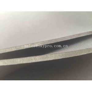 Buy cheap 3mm Elastic Laminated Double Side N Fabric Fireproof Sealing Black CR Foam Neoprene Sheet from wholesalers