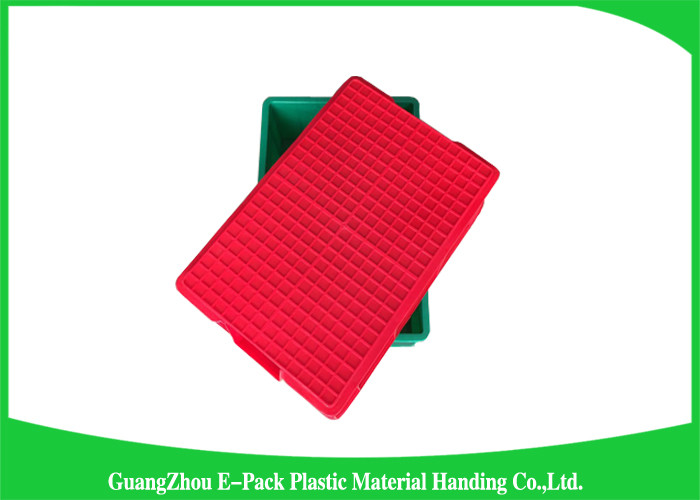 Buy cheap Durable Stackable Plastic Bins Space Saving , Reusable Black Storage Boxes from wholesalers