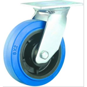 Buy cheap 5 Inch  Heavy Duty Rubber Wheels For Waste Dumpster from wholesalers