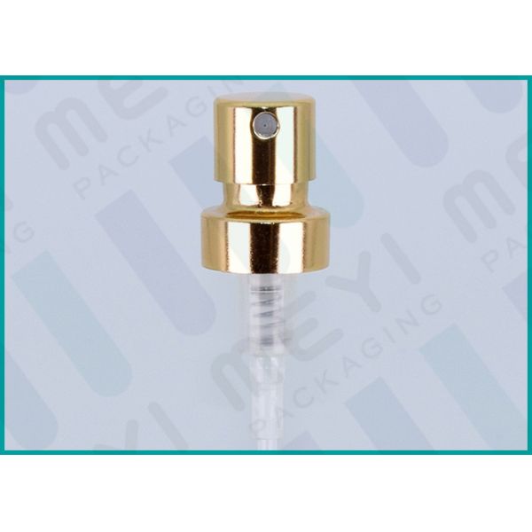 Buy cheap FEA 15mm Perfume Spray Pump , Shiny Gold Screw Mist Spray Pump For Fragrance from wholesalers