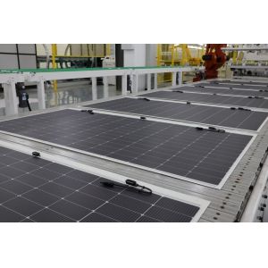 Buy cheap 226.00cm * 122.00cm * 0.30cm Arched Roof Hjt Solar Modules for Power Generation 44 Degree Rated Operating Temperature from wholesalers