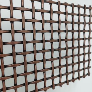 Buy cheap Architectural Mesh Panels Interior Metal Woven Mesh Partition from wholesalers