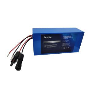 Buy cheap Ecolite 25.6V 6.5Ah 7.8Ah Lithium Titanate Solar Trakcer Battery Integrated MPPT Function from wholesalers