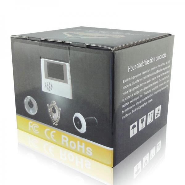 Buy cheap 2.8" LCD Screen Digital Door Peephole Viewer Camera IR LED Night Vision Home Security Door Eye Electronic Doorbell Alarm from wholesalers