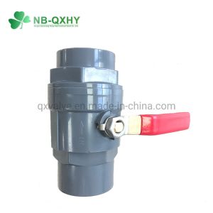 Buy cheap 2 Inch White PVC Compact Ball Valve with ANSI Standard Low Temperature Compatibility from wholesalers