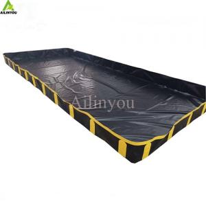 China Reliable and high quality Oil Spill Containment Berms Custom-made Flexible Liquid Spill Containment Berms on sale