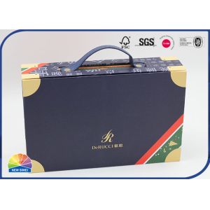 Buy cheap UV Portable Hinged Lid Presentation Box With Leather Handbags from wholesalers