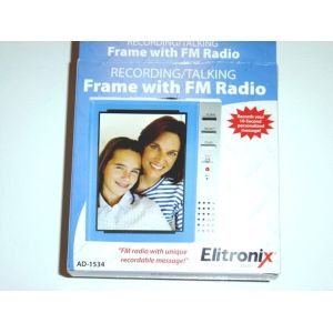 Voice Recording Photo Frame with pre-recorded and re-recordable for family