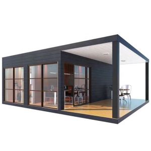 Buy cheap Luxury Customizable Color And Glass Portable 20FT 40FT Prefab Flat Pack Container House With Factory Price from wholesalers