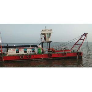6 Inch Diesel River Dredging Equipment With Water Engine Cooling System Cutter