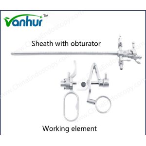 Buy cheap OEM Acceptable Urology Endoscope Whn-3 Urethrotomy Set Sheath with Obturator HA3102 from wholesalers